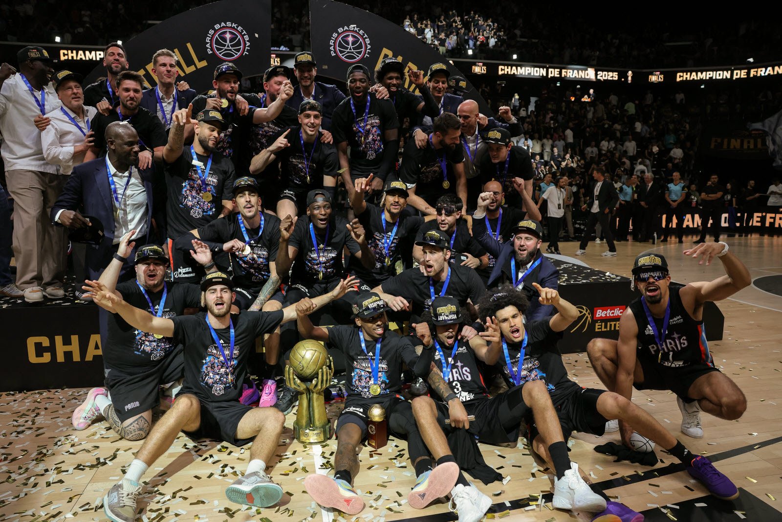 Paris basketball champion de france