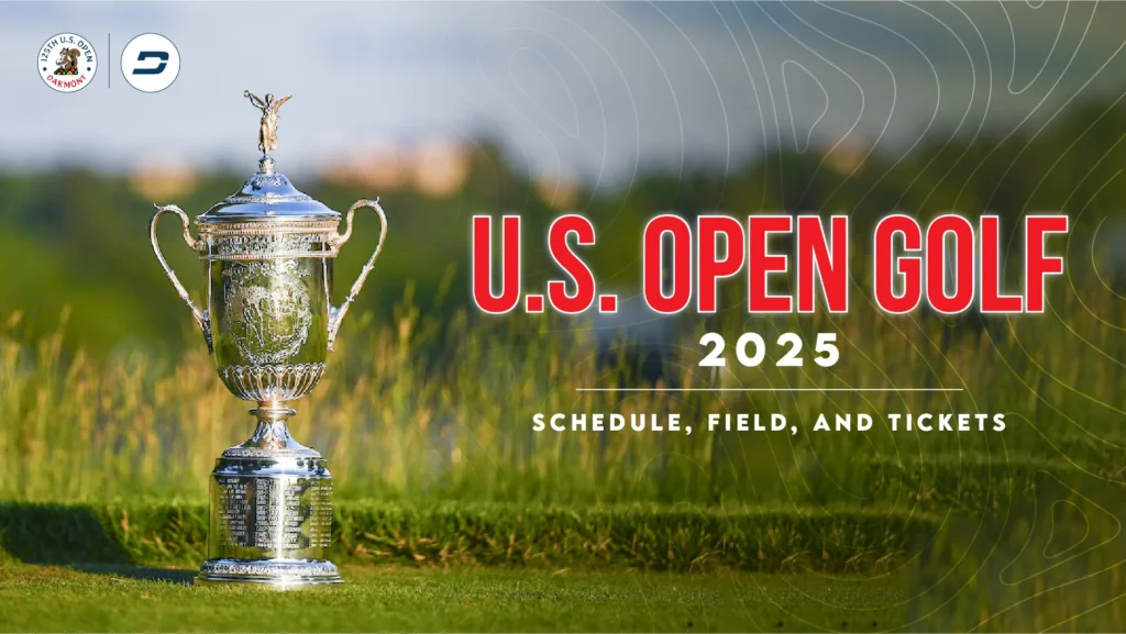 Affiche US Open de Golf 2025