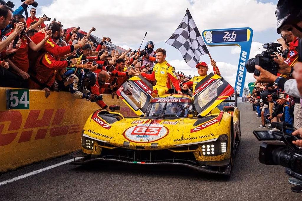 Victoire Ferrari 24h du mans