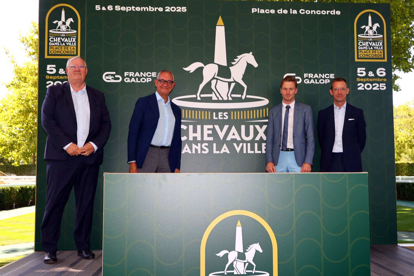 Les chevaux dans ta viille France Galop