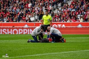 Alexsandro blessure