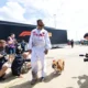 Lewis hamilton et roscoe