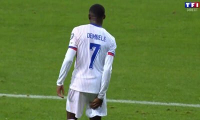 dembele blessure equipe de france