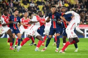 PSG Monaco ligue des champions match retour