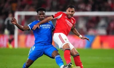 Real de Madrid Benfica barrage retour