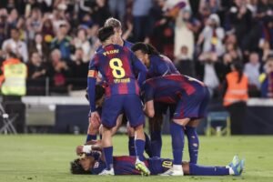 fin de saison lamine yamal