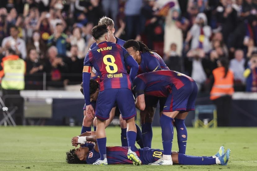 fin de saison lamine yamal