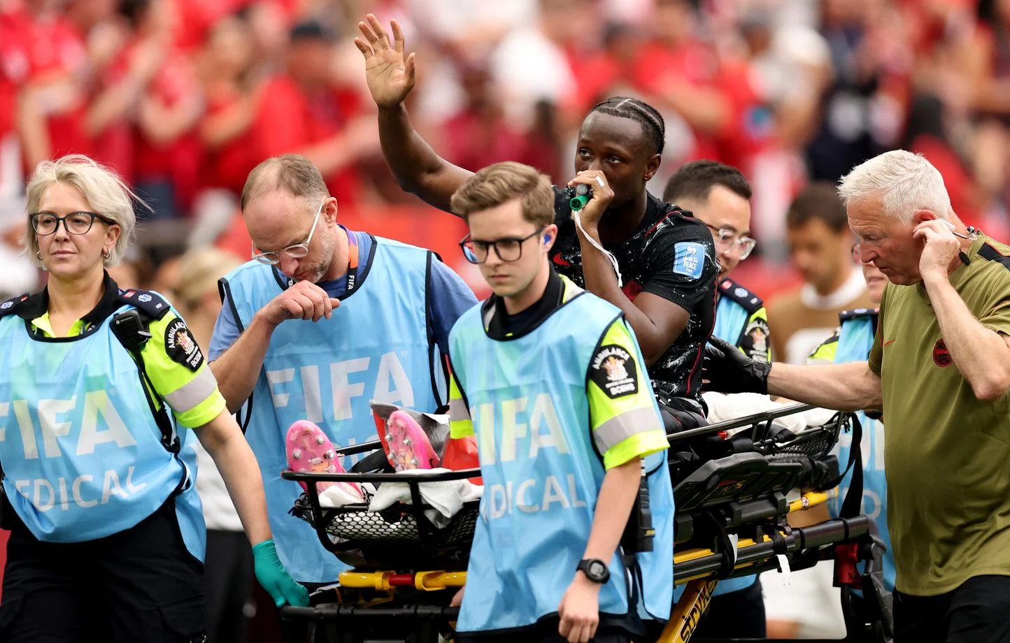 blessure kone coupe du monde