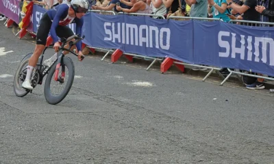 Brandon McNulty lors du contre-la-montre des championnats du monde 2023