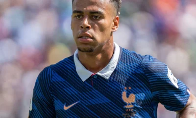 Désiré Doué sous le maillot de l'équipe de France lors de France-Sénégal à la Coupe du monde, juin 2026