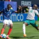 Ousmane Dembélé sous le maillot de l'équipe de France face à Sadio Mané lors de France-Sénégal au Mondial, le 16 juin 2026