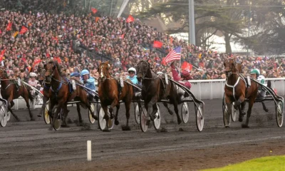 Trotteurs attelés lors du Prix d'Amérique 2012 à Vincennes, illustration du Quinté+ du lundi 28 septembre 2026