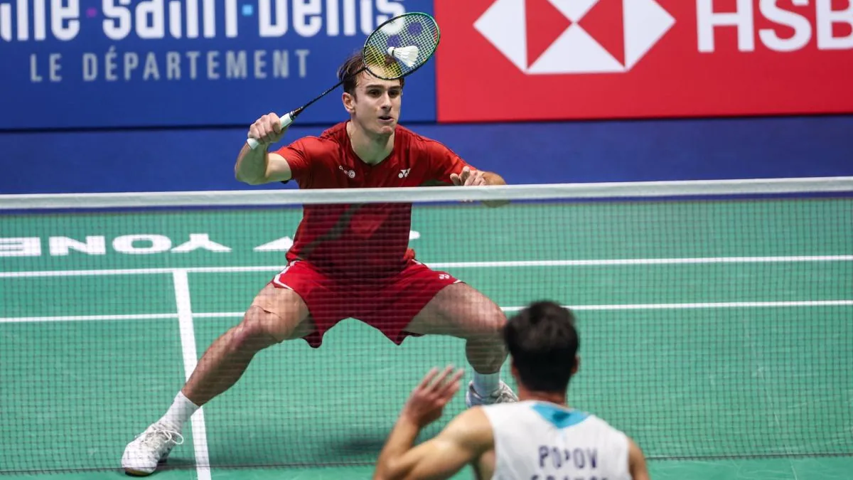 Alex Lanier face à Toma Junior Popov en quart de finale des Internationaux de France, octobre 2026