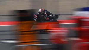 Marco Bezzecchi sur son Aprilia lors du Grand Prix d'Indonésie MotoGP à Mandalika, octobre 2026