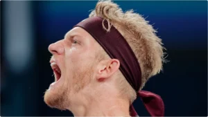 Alejandro Davidovich Fokina exulte au Masters 1000 de Shanghai, octobre 2026