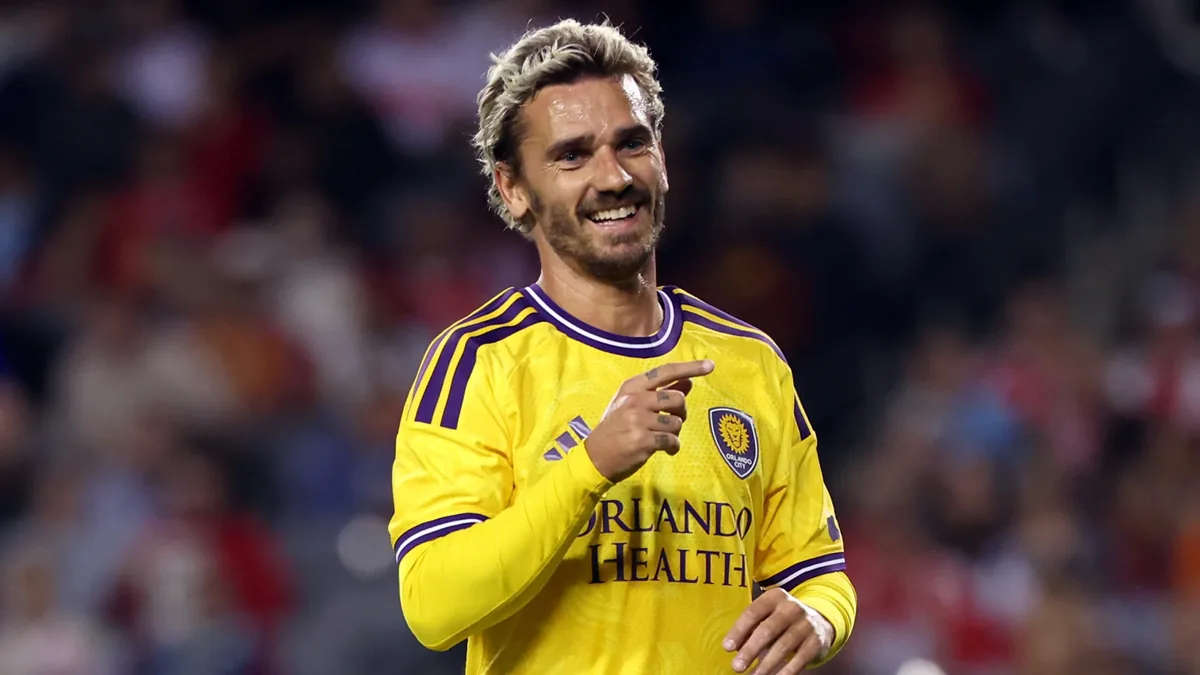 Antoine Griezmann sous le maillot d'Orlando City lors du match nul 2-2 à Chicago, octobre 2026