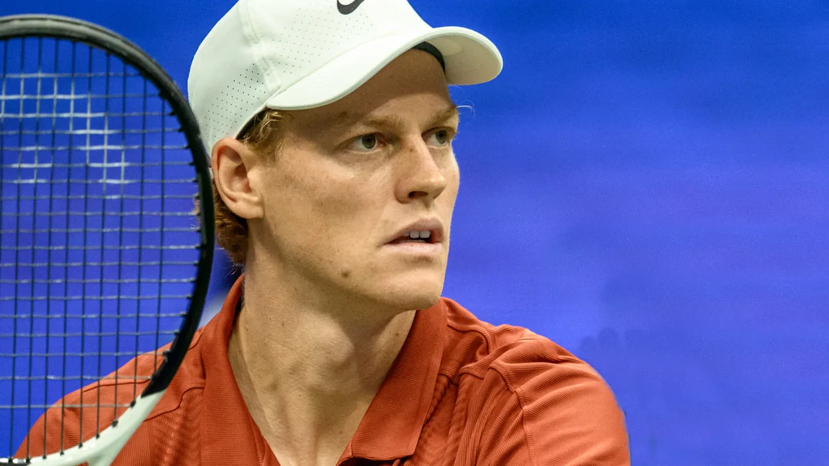 Jannik Sinner en finale de l'US Open, le 7 septembre 2025 à New York