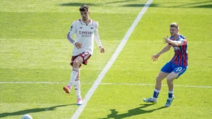 Kai Havertz sous le maillot d'Arsenal face à Crystal Palace en Premier League, le 24 mai 2026