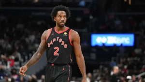 Kawhi Leonard sous le maillot des Toronto Raptors face aux Washington Wizards, octobre 2026
