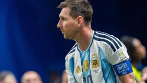 Lionel Messi sous le maillot de l'Argentine face à l'Égypte à la Coupe du monde, juillet 2026