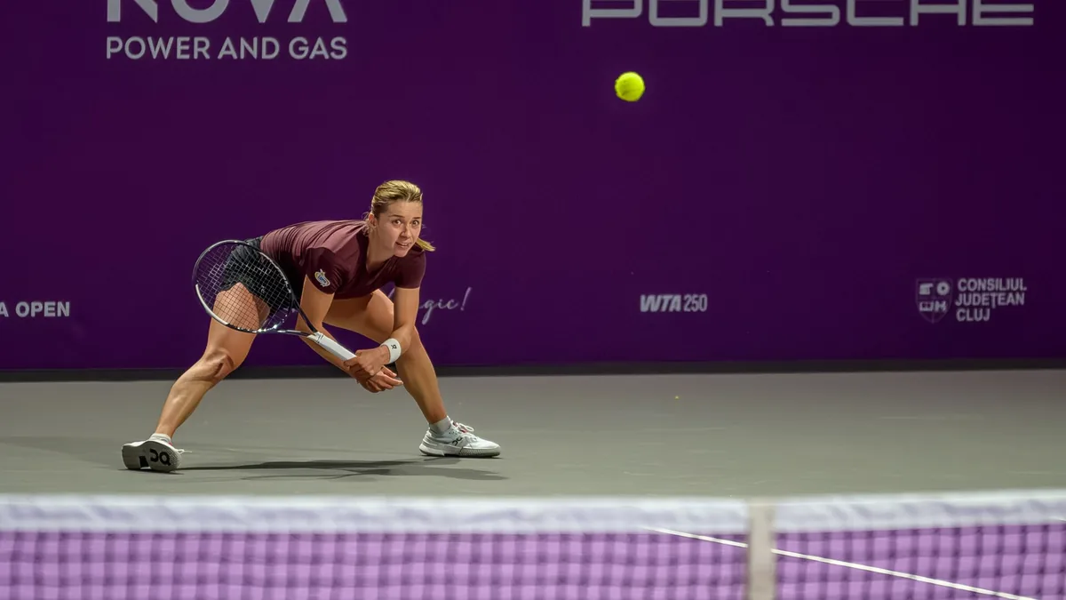 Maja Chwalinska en revers à l'Open de Transylvanie, janvier 2026