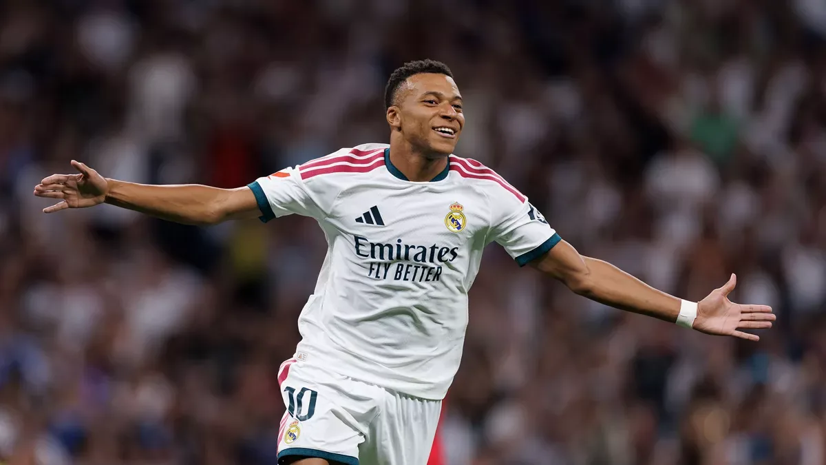 Kylian Mbappé célèbre un but sous le maillot du Real Madrid avant le Clasico d'octobre 2026