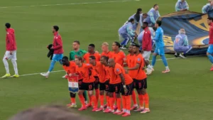 Le onze des Pays-Bas avec Virgil van Dijk avant Pays-Bas-Tunisie à la Coupe du monde, juin 2026
