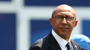 Philippe Diallo, président de la Fédération française de football, lors de la Coupe du monde 2026
