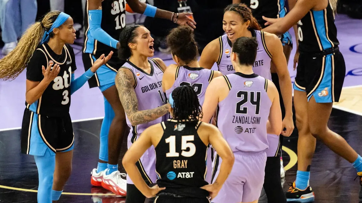 Gabby Williams et les Golden State Valkyries face à l'Atlanta Dream en finale WNBA, octobre 2026