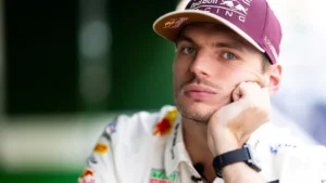 Max Verstappen, pilote Red Bull, dans le paddock d'Austin avant le Grand Prix des États-Unis, 22 octobre 2026